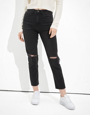 ae highest waist mom jean