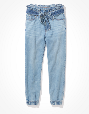 AE Super High-Waisted Denim Jogger