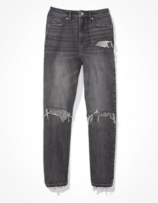AE Mom Jean con rasgados