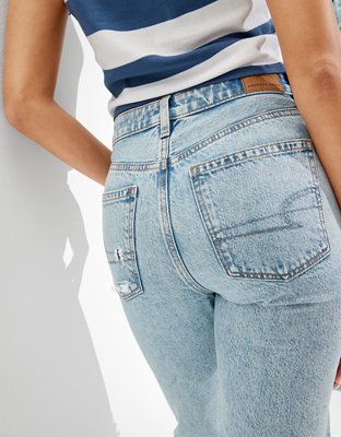 Женские джинсы American Eagle AE Mom Straight Jean — фото 6