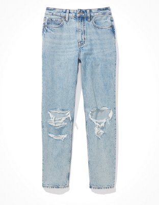 Женские джинсы American Eagle AE Mom Straight Jean — фото 3