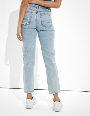Женские джинсы American Eagle AE Mom Straight Jean — фото 2