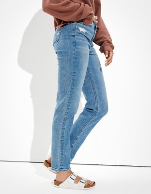 AE Stretch Mom Straight Jean