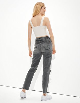ae highest waist mom jean