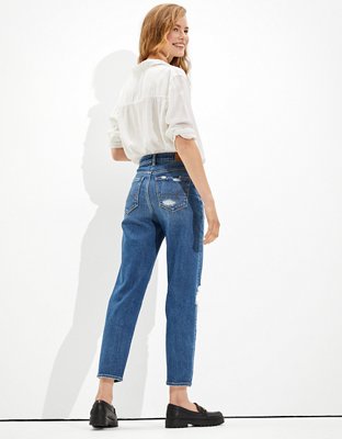 AE Stretch Mom Straight Jean