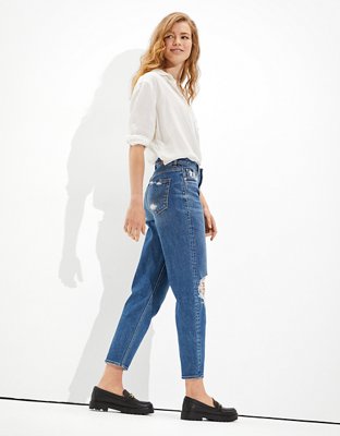 AE Stretch Mom Straight Jean