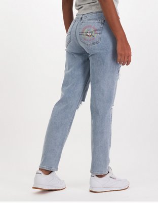 Женские джинсы American Eagle Kellogg's x AE Stretch Mom Straight Jean — фото 2