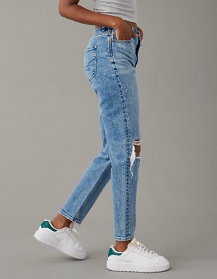 AE Strigid Ripped Mom Jean