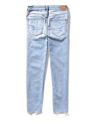 AE Patched Mom Straight Jean