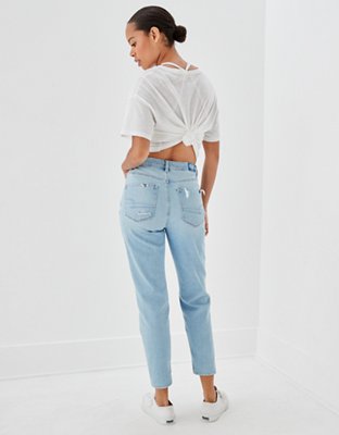 Женские джинсы American Eagle AE Stretch High V-Rise Mom Jean — фото 2