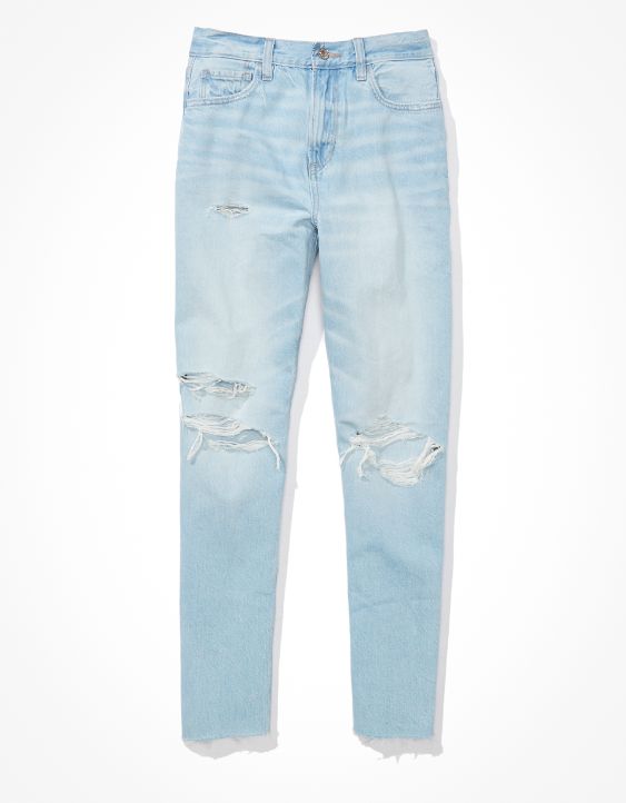 AE x The Jeans Redesign Ripped Mom Jean