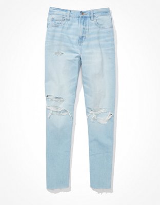 AE x The Jeans Redesign Ripped Mom Jean