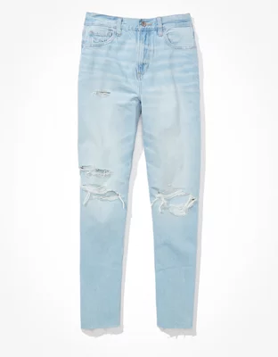 AE x The Jeans Redesign Ripped Mom Jean