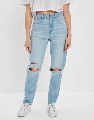 Ae X The Jeans Redesign Ripped Mom Jean 5557