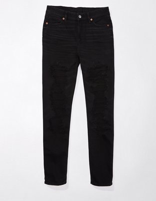 AE Strigid Ripped Mom Jean