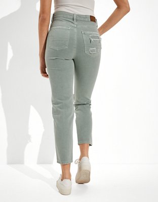 AE Ripped Mom Straight Jean