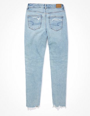 AE Strigid Ripped Mom Jean