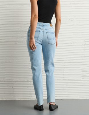Женские джинсы American Eagle AE Stretch Mom Jean, цвет: Skylight — фото 2