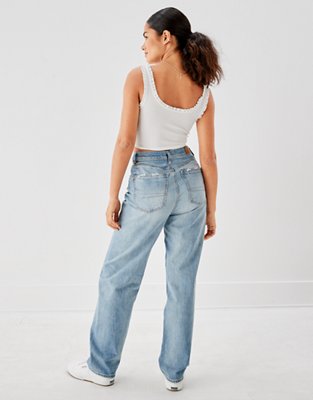 AE Highest Waist Baggy Straight Jean