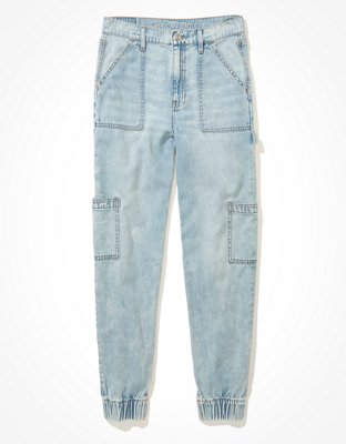 AE High-Waisted Denim Jogger