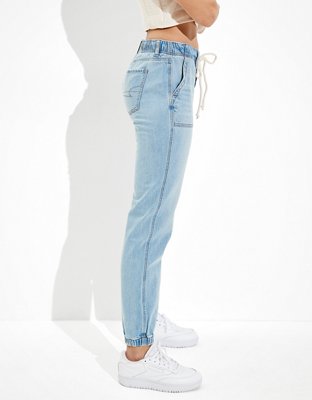 Женские джинсы American Eagle AE Denim Tomgirl Jogger — фото 3