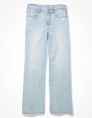 ae low rise baggy straight jean