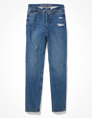 Женские джинсы American Eagle AE Highest Waist Baggy Straight Jean — фото 5