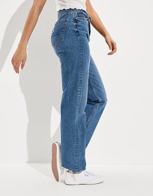 Женские джинсы American Eagle AE Highest Waist Baggy Straight Jean — фото 4