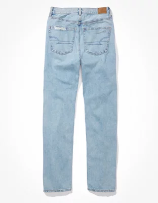 AE Ripped Highest Waist Baggy Straight Jean