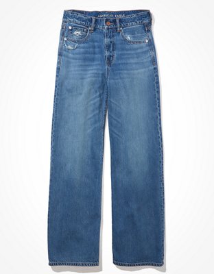 AE Super High-Waisted Baggy Wide-Leg Jean