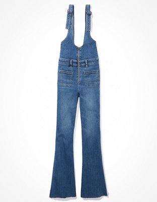 AE Flare Denim Overall | American Eagle