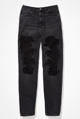 American eagle store ripped jeans black