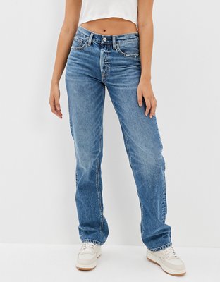 ladies low waisted jeans