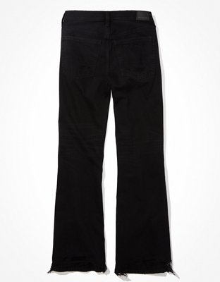 AE Ripped Low-Rise Baggy Flare Jean