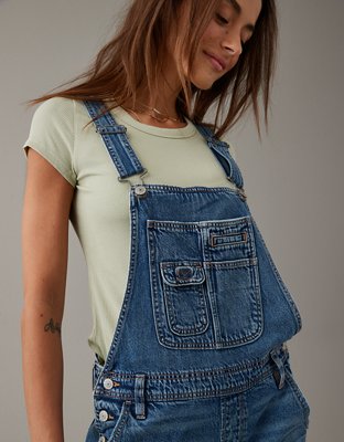 American eagle jean sales overalls