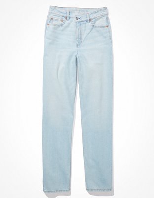 AE Strigid Highest Waist Crossover Baggy Straight Jean