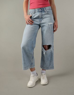 AE Strigid '90s Wide Leg Crop Jean