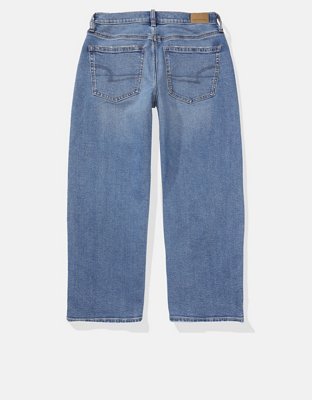 Женские джинсы American Eagle AE Stretch '90s Wide-Leg Crop Jean — фото 4