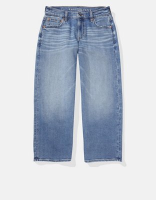 Женские джинсы American Eagle AE Stretch '90s Wide-Leg Crop Jean — фото 3