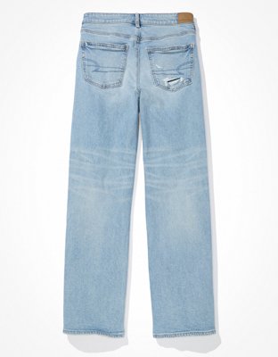 Женские джинсы American Eagle AE Strigid Low-Rise Baggy Wide-Leg Jean — фото 4