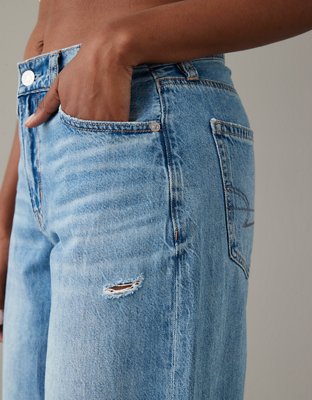AE Dreamy Drape Super High-Waisted Baggy Ultra Wide-Leg Jean