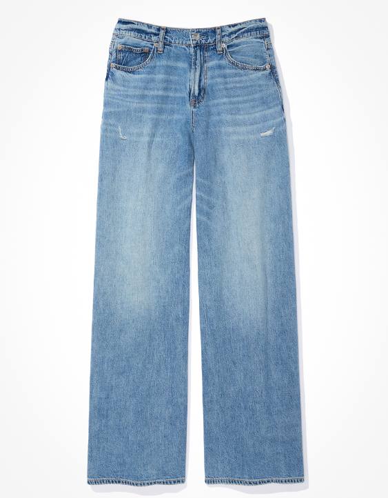 AE Dreamy Drape Baggy Ultra Wide-Leg Super High-Waisted Jean