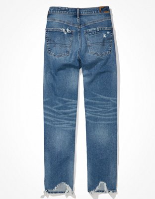 AE Strigid Super High-Waisted Baggy Straight Jean