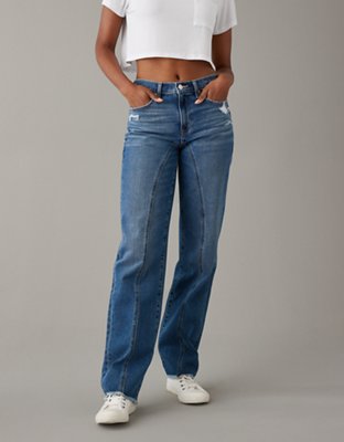 AE Low-Rise Baggy Straight Jean