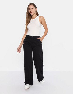 AE Dreamy Drape Stretch Super High-Waisted Baggy Wide-Leg Jean