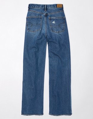 AE Real Good Repurposed Super High-Waisted Baggy Straight Jean