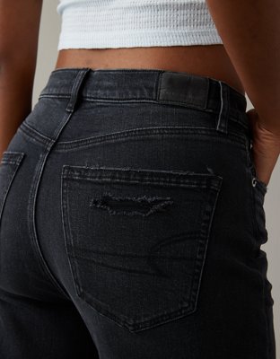 AE Strigid Ripped Super High-Waisted Baggy Straight Jean