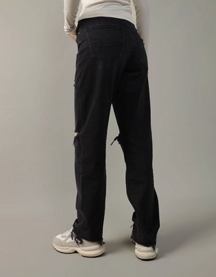 Shop AE Highest Waist Baggy Straight Jean online