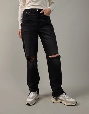 Aeropostale Jeans Womens Size 4 Short High Waisted Jegging Destroyed Light  Wash