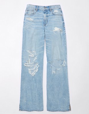 Tavimart Vintage Baggy Jeans High Waist Wide Leg Vintage Loose